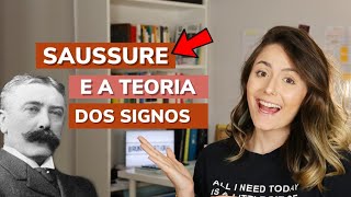 LINGUÍSTICA SAUSSURE E SUA TEORIA  BRUNA MARTIOLLI [upl. by Toolis]