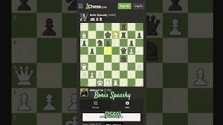 Mikhail tal vs Boris Spassky 🤡🤡🤡chessmusic music chessgame chessplayer [upl. by Nitsid]