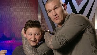 This kid thinks he can counter Ortons RKO only on WWE Network [upl. by Vonni]