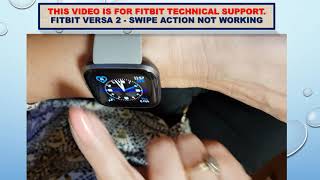 fitbit versa 2 not working  for tech support [upl. by Mohl]