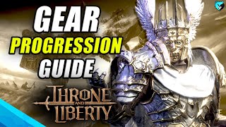 Throne amp Liberty  Do This DAILY Gear Progression Guide amp What to Farm [upl. by Lebezej582]