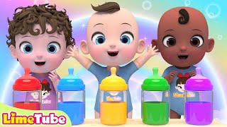 Supermarket Song amp Rock A Bye Baby more Nursery Rhymes amp Kids Songs  Kindergarten  LimeAndToys [upl. by Eiggep349]