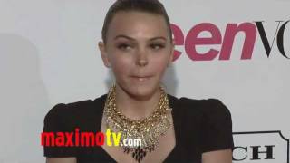 Aimee Teegarden at Teen Vogue Young Hollywood Party Arrivals [upl. by Bonita]