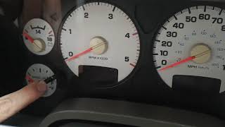 How to reset gauge cluster 20032009 dodge ram [upl. by Fried567]