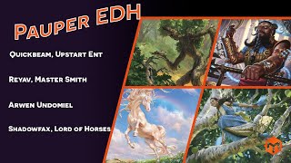 Pauper EDH  Quickbeam VS Reyav VS Arwen VS Shadowfax [upl. by Riggins]