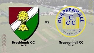 Brooklands 4s CC v Grappenhall 3s  04062023 [upl. by Eelynnhoj268]