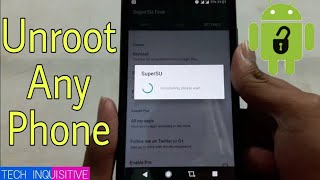 How to unroot Any Rooted Android Phone Safely Without Computer [upl. by Obmar]