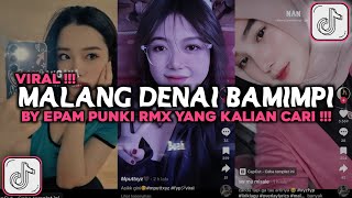 DJ MALANG DENAI BAMIMPI BY EPAM PUNKI RIMEX VIRAL TIKTOK 2024 [upl. by Ardolino]