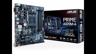 Asus PRIME A320MA Motherboard Unboxing and Overview [upl. by Akire213]