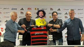 OFICIAL FLAMENGO ANUNCIA A CONTRATAÇÃO DE MARCELO [upl. by Lammond]