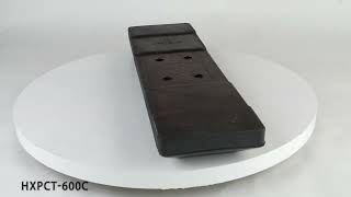 HXPCT 600C rubber pads for excavators [upl. by Wycoff]