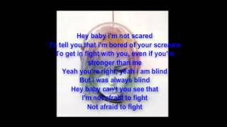 GJan Not afraid lyrics [upl. by Novonod]