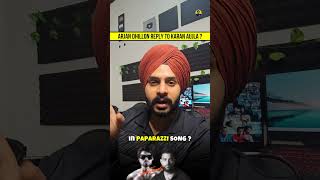 ARJAN DHILLON Reply To KARAN AUJLA In PAPARAZZI Song [upl. by Khai]