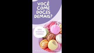 Como parar de comer doces Vencendo a compulsão por açúcar [upl. by Acemahs121]