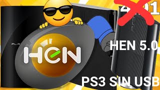 TUTORIAL DESCARGAR HEN 50 SIN USB  PENDRIVE  2024  PS3  TODOS LOS MODELOS  SIN PC  SIN ERROR [upl. by Ayiram]