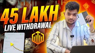 ₹45 लाख Live Withdrawal  by  Satya Trader [upl. by Olin]