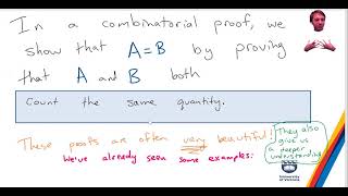 Combinatorial Arguments MATH 222 Discrete and Combinatorial Mathematics University of Victoria [upl. by Chantal]