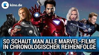 So schaut ihr alle Marvel Cinematic Universe Filme in chronologischer Reihenfolge [upl. by Schindler]