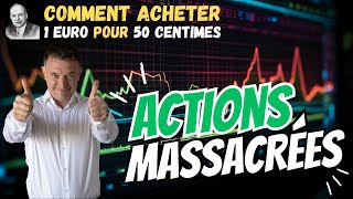 🔥Actions Massacrées  Opportunités en Bourse 📉 Les Secrets de Buffett et Graham [upl. by Pembrook]