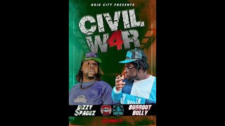 DIZZY PADEZ VS BUGGOUT BULLY  CIVIL WAR 4  GRID CITY [upl. by Eenaej795]