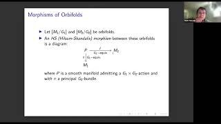 Symplectic Orbifold GromovWitten Invariants  Mark McLean [upl. by Suter]