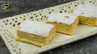 Italienische Cremeschnitte  UNGLAUBLICH LECKERES REZEPT [upl. by Stephanus]