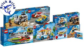 LEGO City Compilation All Traffic 2020 Sets  Speed Build Review [upl. by Entroc]