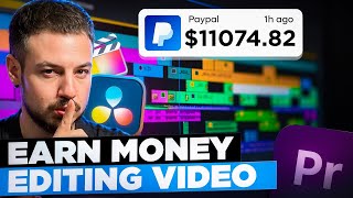 Earn 8200 per month EDITING VIDEOS  Simple Earn [upl. by Siuluj]