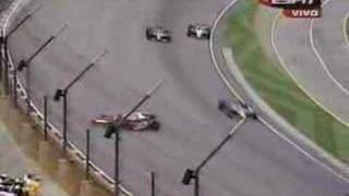 2003 Indy 500  Dan Wheldon crashes and flips  replays [upl. by Golden]