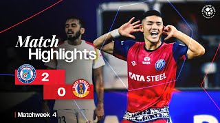 Match Highlights  Jamshedpur FC 20 East Bengal FC  MW 4  ISL 202425 [upl. by Cassady996]