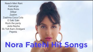 Nora Fatehi Hit SongsDance HitsParty Bangers Ladies Night Party Songs [upl. by Alliuqa820]