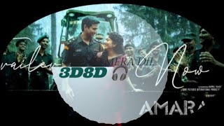 Chand Mera Dil song amaran 3D8D audio  Reverb Lofi song 🎧 Headphones 🎧 Heart ❤️2024 [upl. by Ruthy783]