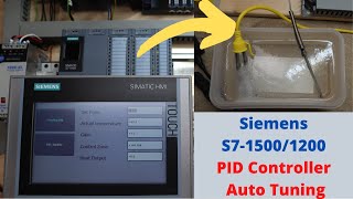 How to Auto Tune Siemens S715001200 PLC PID Controller real life tuning Eng [upl. by Eniamor300]