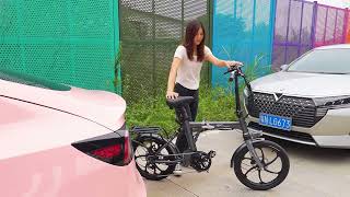 CMACEWHEEL EM20 Folding electric bike Here he comescycling ebike [upl. by Ariaz]