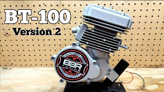 All new BT100 V2 and this thing has a secret on the inside  BBR 80100cc 2 stroke tear down [upl. by Anam]