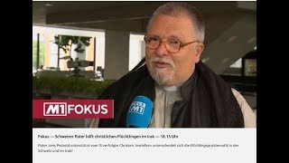 Interview von Pater Jens Petzold bei TeleM1 in Aarau [upl. by Gabie282]