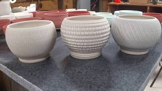 Using Sodium Silicate to Create Crackle Texture on Pottery [upl. by Rafael]