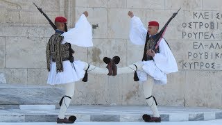 Changing of Guards Athens 2017 [upl. by Zitvaa]