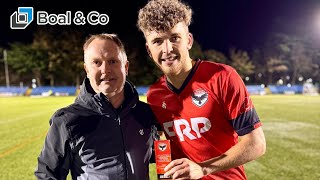 Jacob Crook  Padiham  Post Game [upl. by Nedrud]