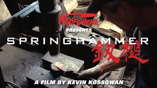 Springhammer  A Documentary about Japanese Blacksmiths amp Knife Making [upl. by Krispin140]