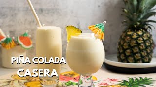 Cómo hacer una Piña Colada paso a paso [upl. by Enowtna204]