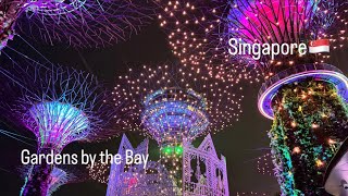 Gardens by the Bay Light Show 4K [upl. by Crutcher]