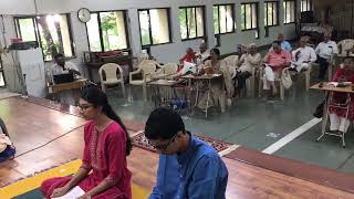 Shree Narayana pujan at Ashram [upl. by Levi602]