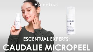 Escentual Expert Caudalie Vinoperfect Brightening Micropeel Foam [upl. by Nylesoy]