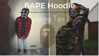 Bape Hoodie review  Sizing Tips [upl. by Verada]