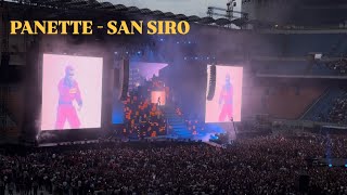 PANETTE  LIVE SAN SIRO  CONCERTO SFERA EBBASTA [upl. by Annaihs]