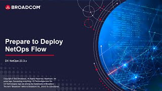 Prepare to Deploy NetOps Flow [upl. by Marr]