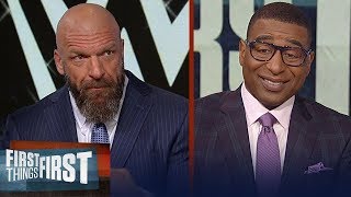 Triple H previews Wrestlemania 35 talks preparing for Batista and more  WWE  FIRST THINGS FIRST [upl. by Nabatse]