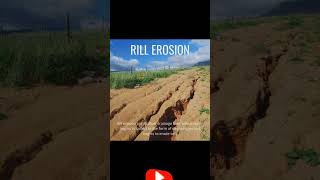 SOIL EROSION  TYPES OF SOIL EROSION GEOGRAPHY viralvideo shorts shortvideo video viralshorts [upl. by Edgard]