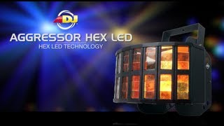 ADJ Aggressor Hex LED [upl. by Ahsemak]